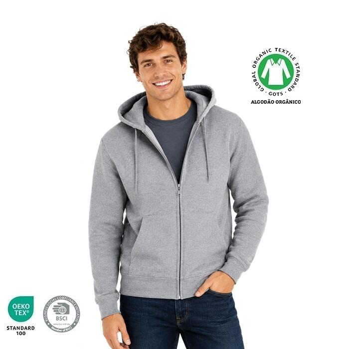 ZIP THROUGH HOODEDE SWEAT