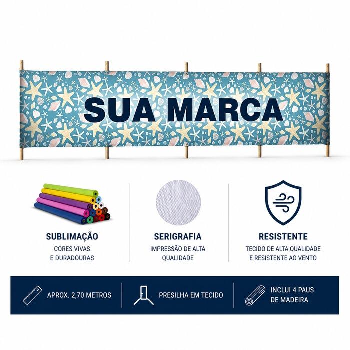 PARA-VENTO 5 PAUS - SOLU��O PERSONALIZADA